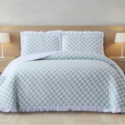 COLCHA SUAVE VOLANTES REVERSIBLE